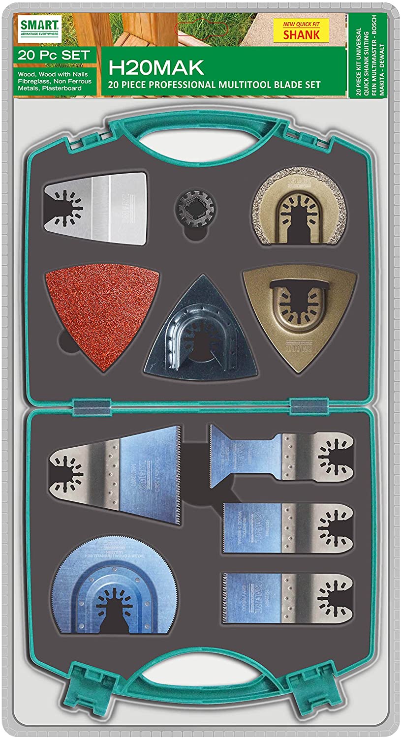 Smart 20 Piece Multi-tool Accessory Kit - H20MAK