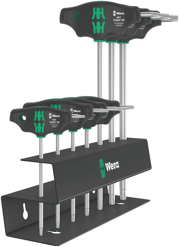 Wera Tools 05023452001 467/7 Torx® Hf Set 1 T-Handle Set 7Pc