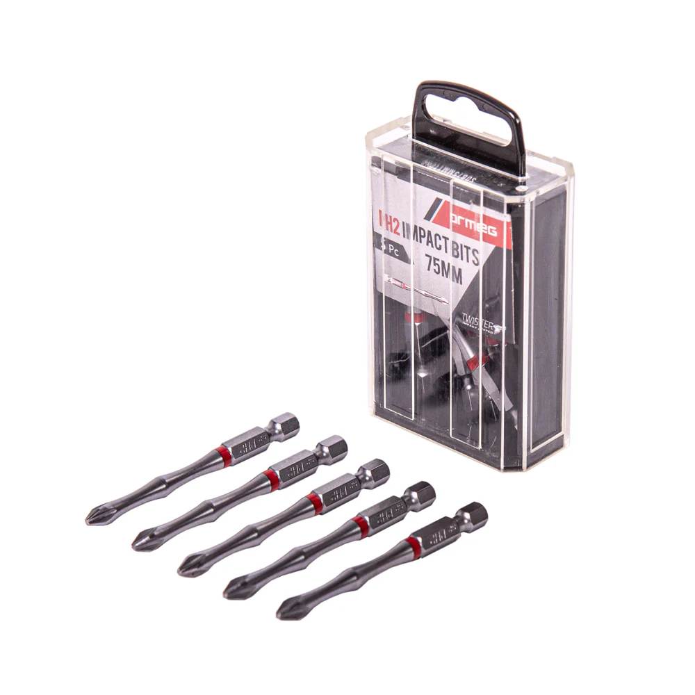 Armeg 75mm Impact Bits Box [PH2]