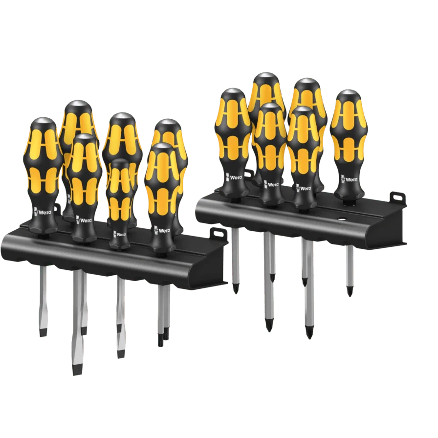 Wera Tools Bigpack 900 Chiseldriver Set Sl/Ph/Pz/Tx Kraftform Plus 15Pc