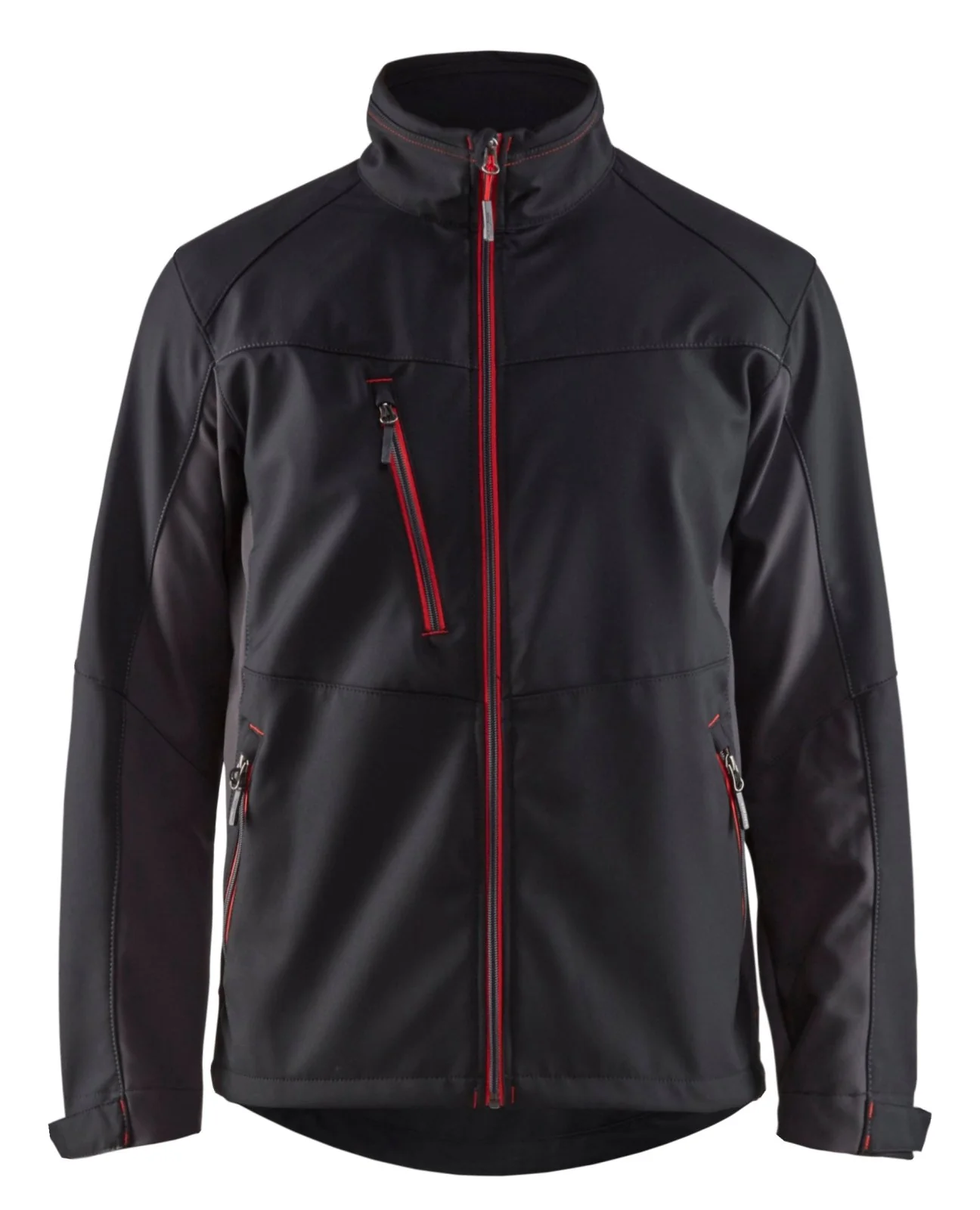 Blaklader Softshell Jacket Black/Red
