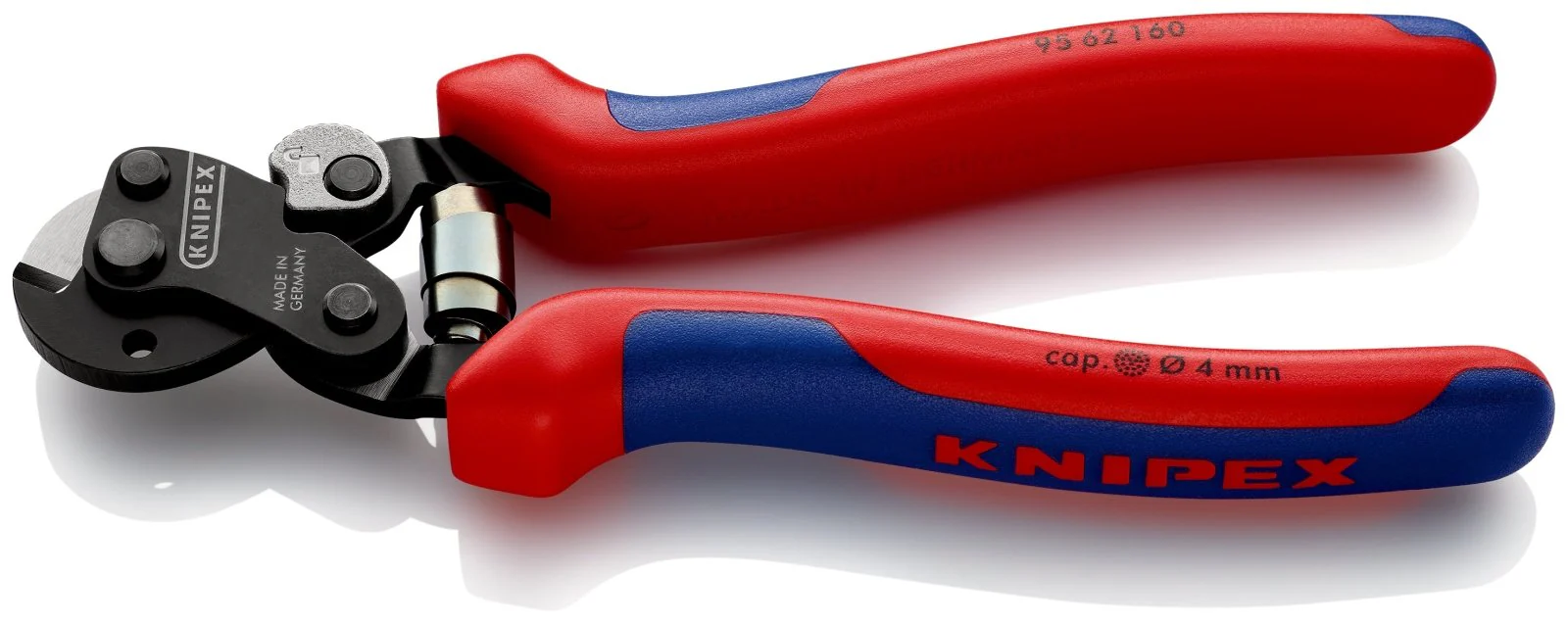 KNIPEX Wire Rope Cutter also for high-strength wire rope 160mm - 95 62 160