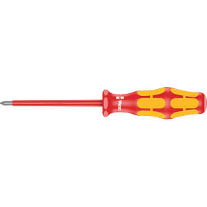 Wera Tools 05006154001 Kraftform Plus VDE 162 i PH Insulated Screwdriver for Phillips Screws, 2 x 100 mm