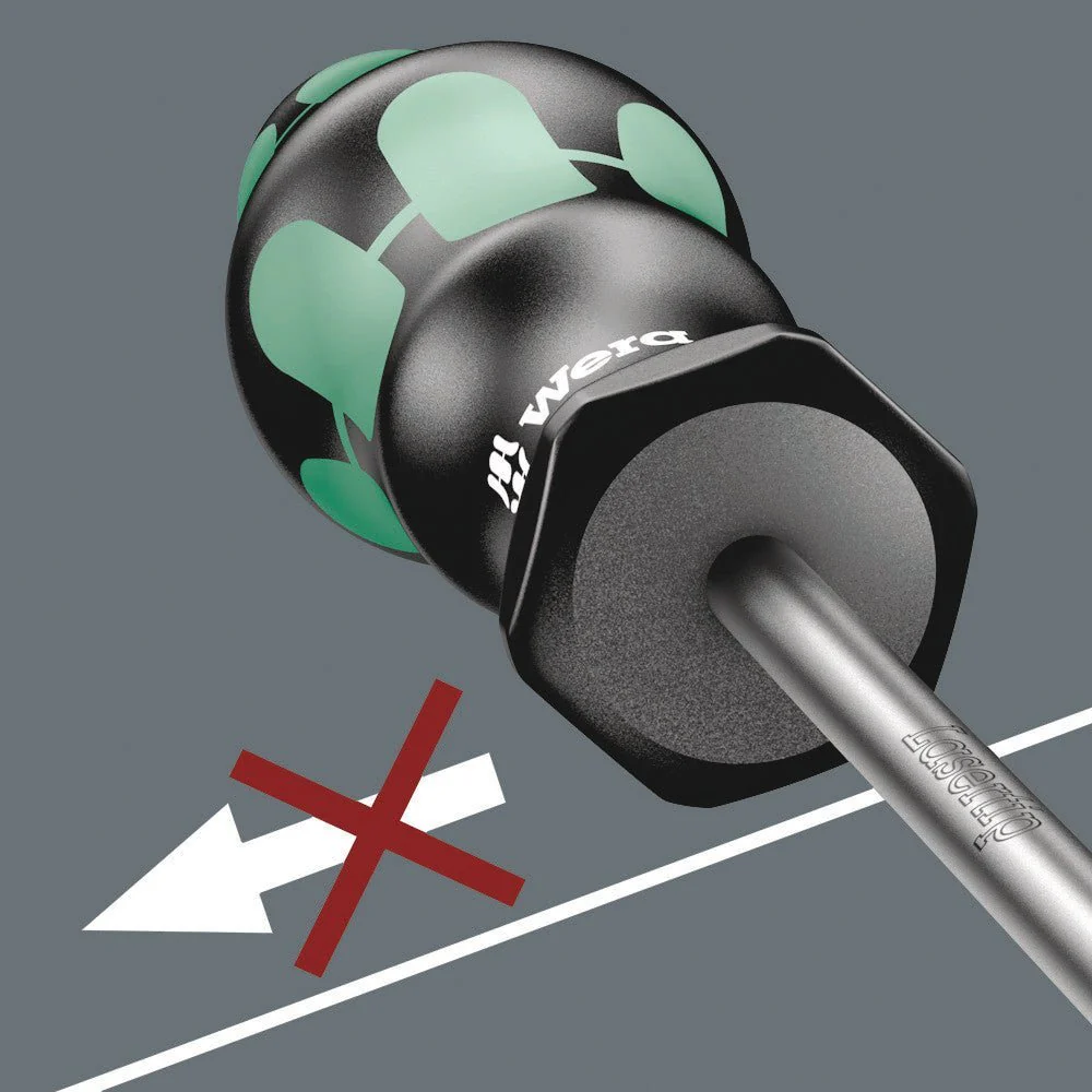 Wera Tools 05009310001 355 PZ Screwdriver for Pozidriv screws, PZ 1 x 80 mm - Image 9