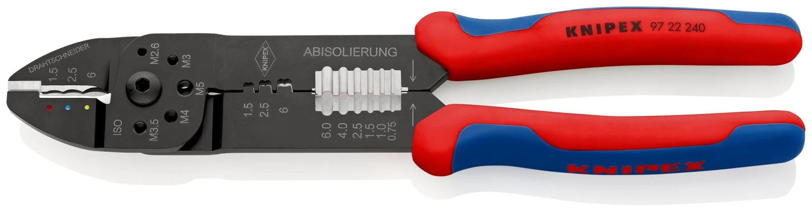 KNIPEX Crimping Pliers 240 mm - 97 22 240