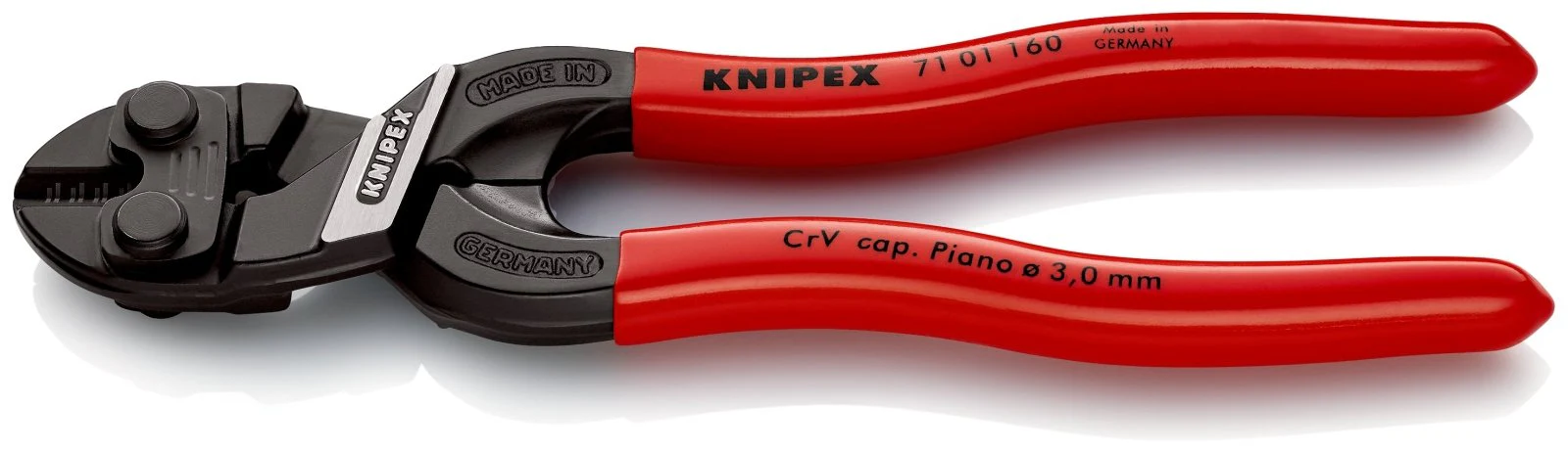 KNIPEX CoBolt® S Compact Bolt Cutters 160mm - 71 01 160