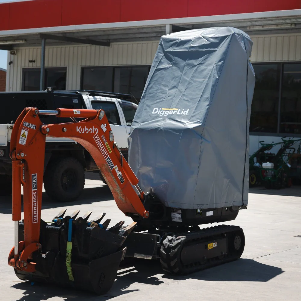 DiggerLid Micro Excavator Cover