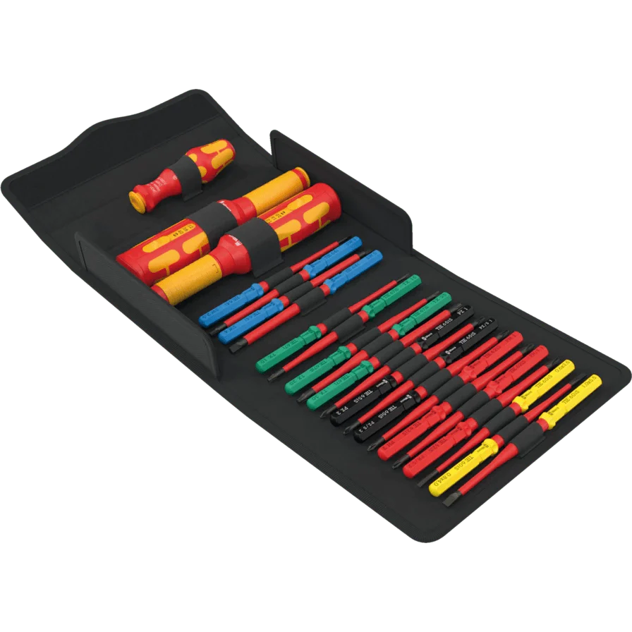 Wera Tools Kraftform Kompakt VDE Safe-Torque Speed Control Cabinet - Set 1