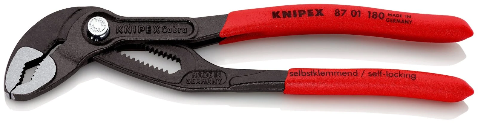 KNIPEX Cobra® Water Pump Pliers 180mm - 87 01 180