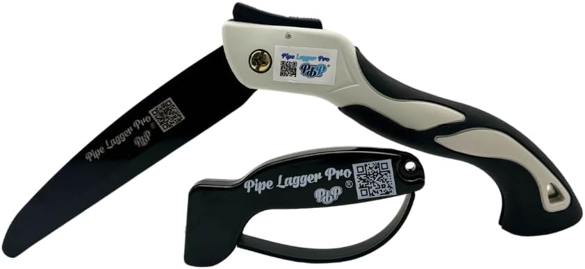 PBP PipeLagger Pro - Laggs Folding Insulation Saw & Free Sharpener