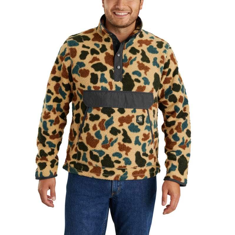 Carhartt Relaxed Fit Fleece Snap Front Jacket - 2 Warmer Rating