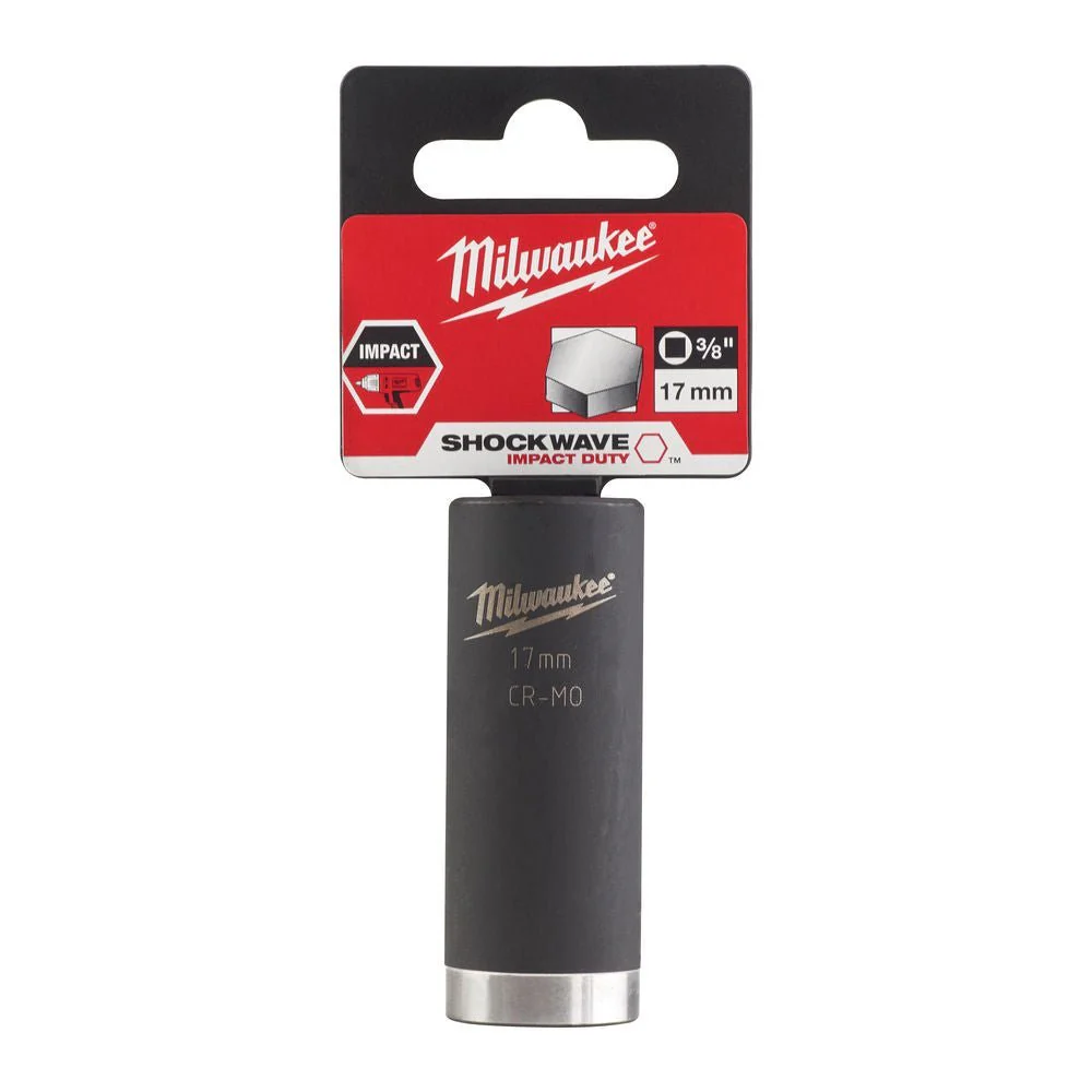 Milwaukee SHOCKWAVE™ Impact Duty 3/8" Drive Deep Impact Socket - Image 11