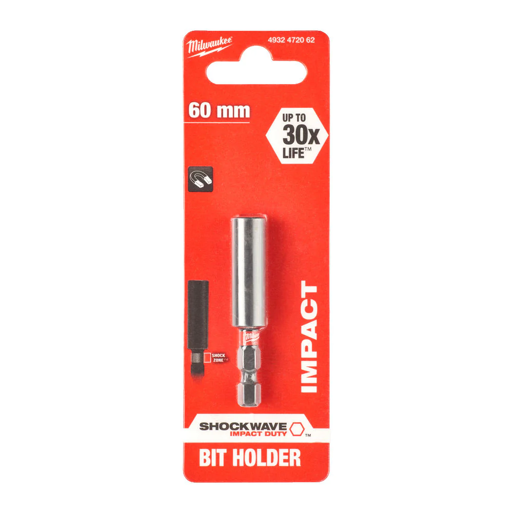 Milwaukee SHOCKWAVE™ Magnetic Bit Holder Impact Duty - Image 2