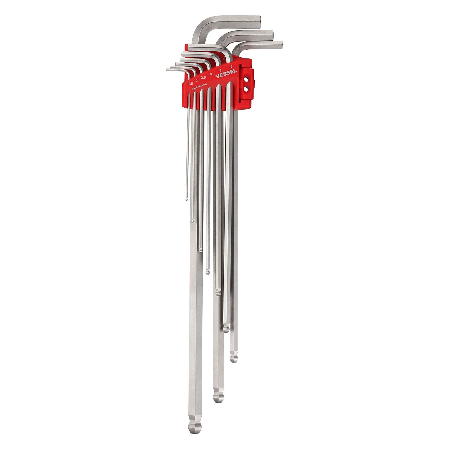 Vessel Ball Point Wrench (XL) 9-pc set No.8309BP-XL(9-pc set) - Image 2