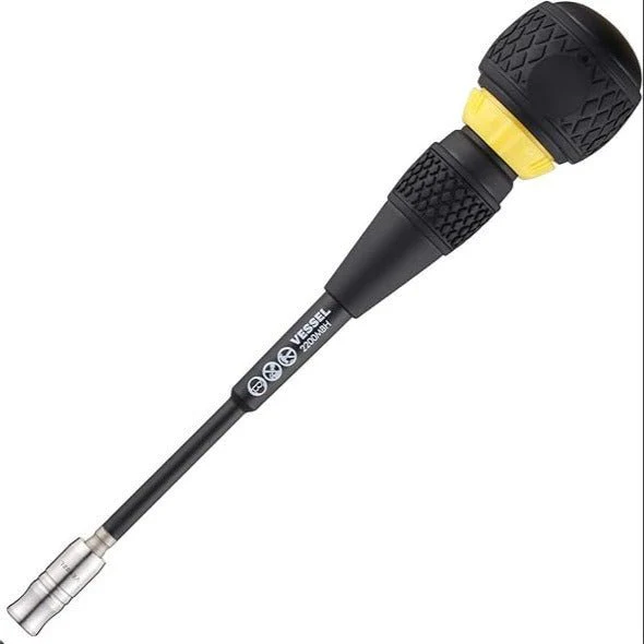 Vessel No.2200MBH Ratchet Bit Holding Screwdriver