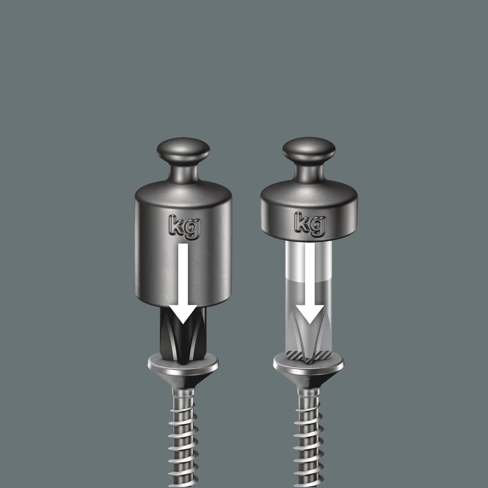 Wera Tools 05008710001 350 PH Screwdriver for Phillips screws, PH 1 x 80 mm - Image 6