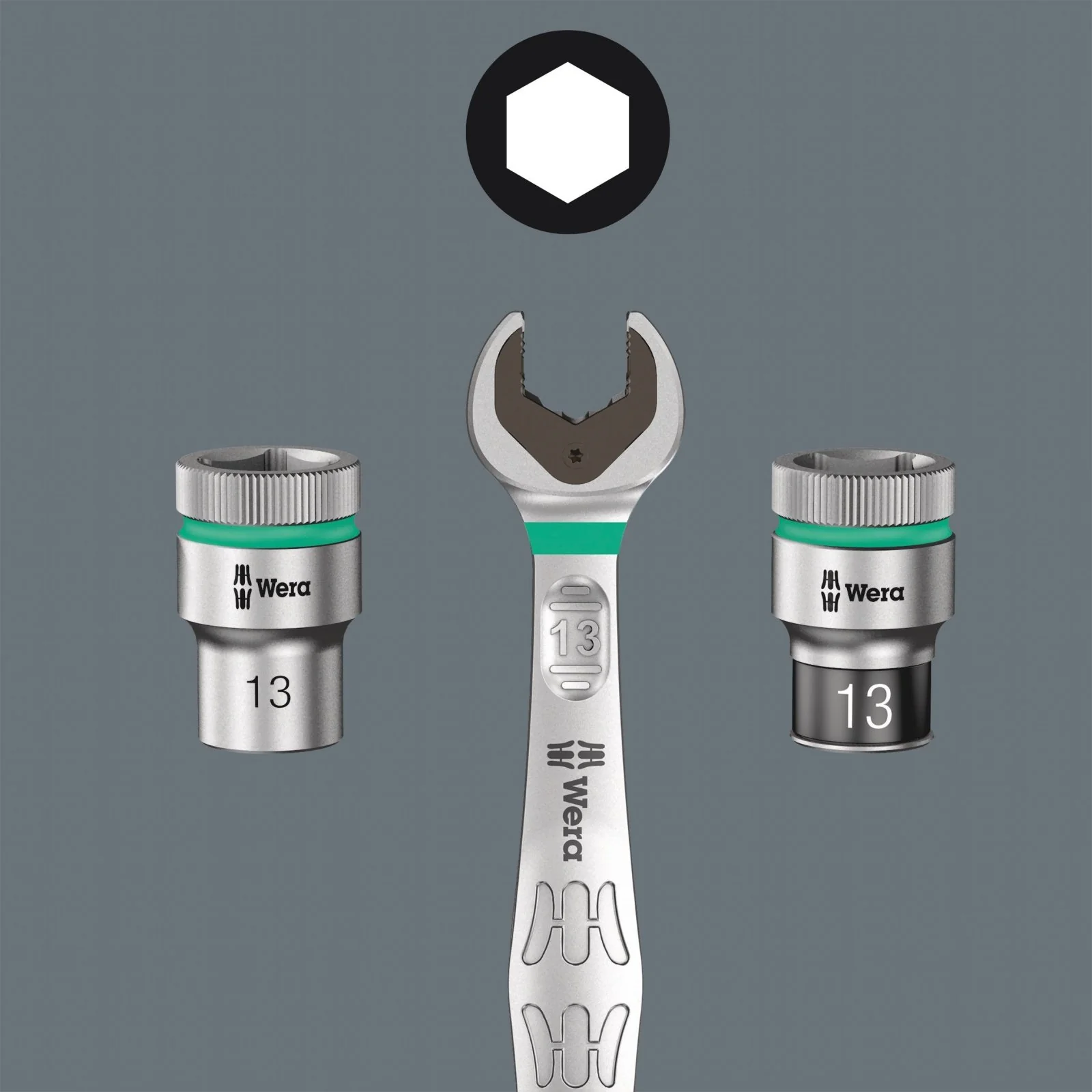 Wera Tools 05020022001 6000/6002 Joker 6 Set 1 Set of ratcheting combination / double open-ended wrenches, 6 pieces - Image 15