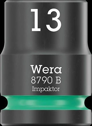 Wera Tools 05005511001 8790 B Impaktor socket with 3/8" drive