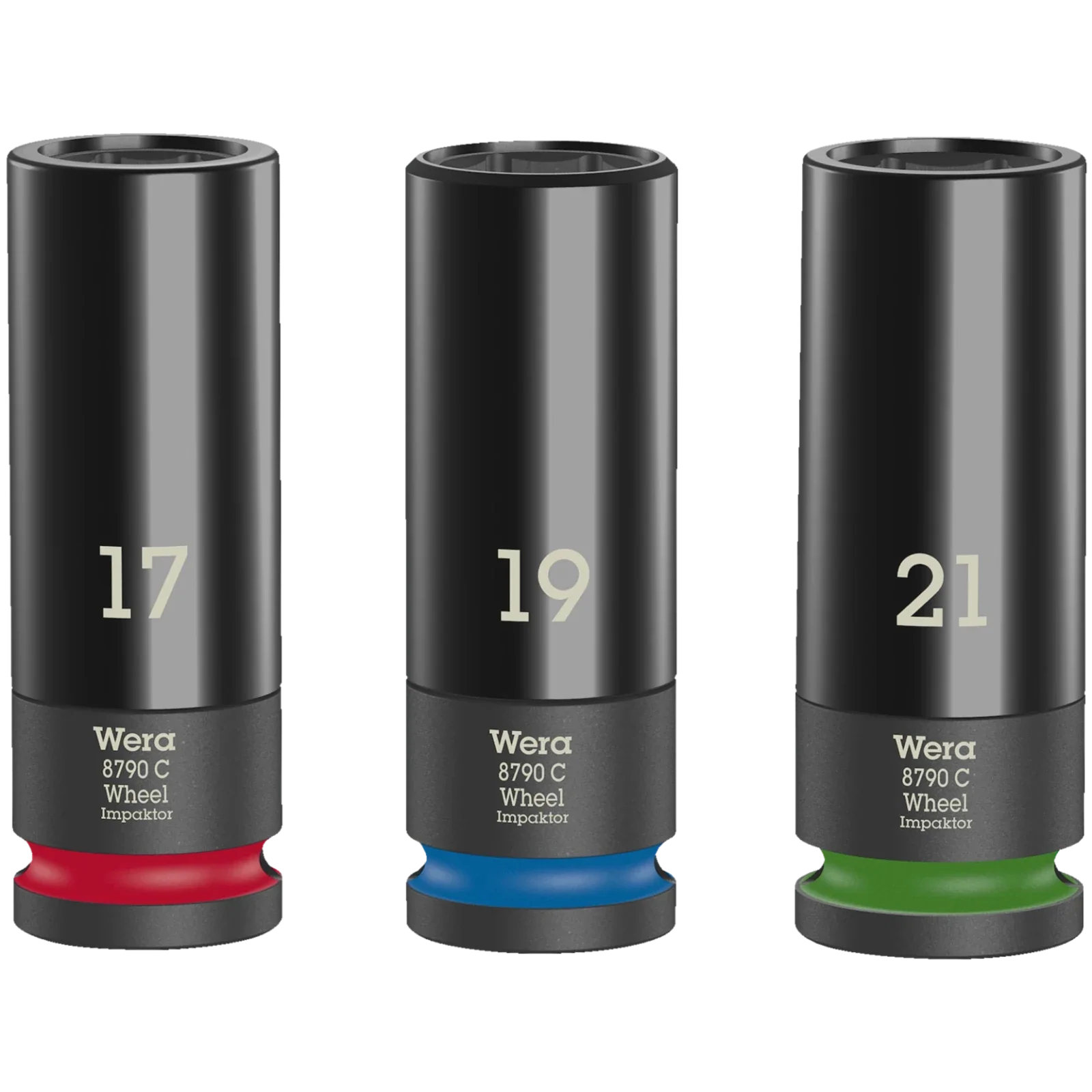 Wera Wheel Impaktor C Set 1 1/2" 3Pc